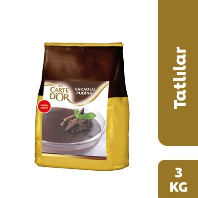 Carte d'Or Kakaolu Puding 3KG - 